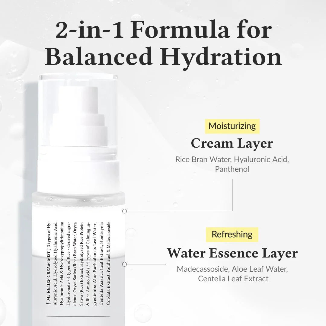 Dr.Althea, 345 Relief Cream Mist, 60ml