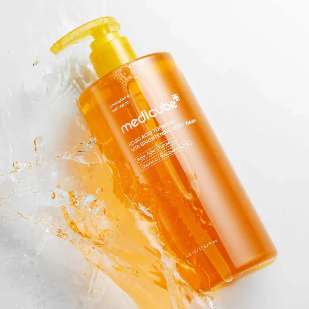 Medicube, Kojic Acid Turmeric Vita Brightening Body Wash, 400ml