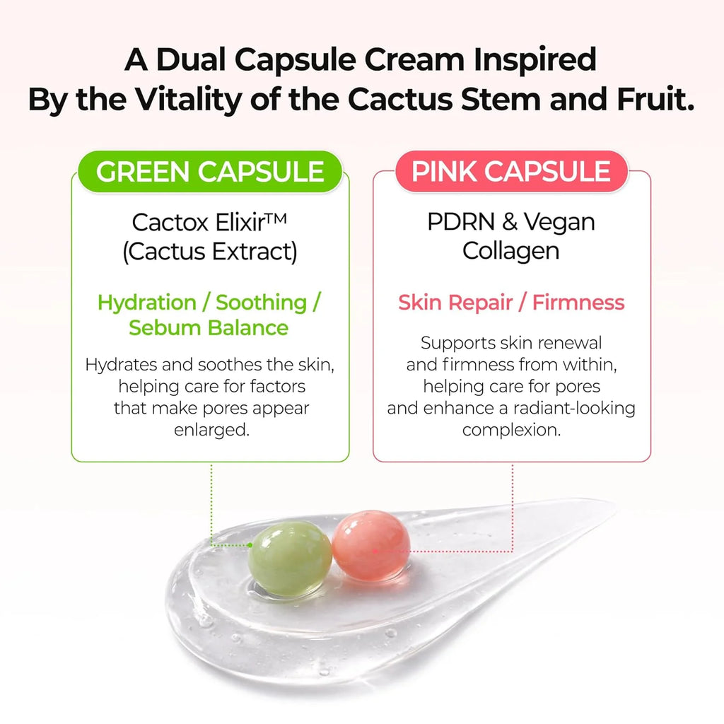 Dr.Melaxin, Cactox Pore Relief Dual Capsule Cream, 65 g