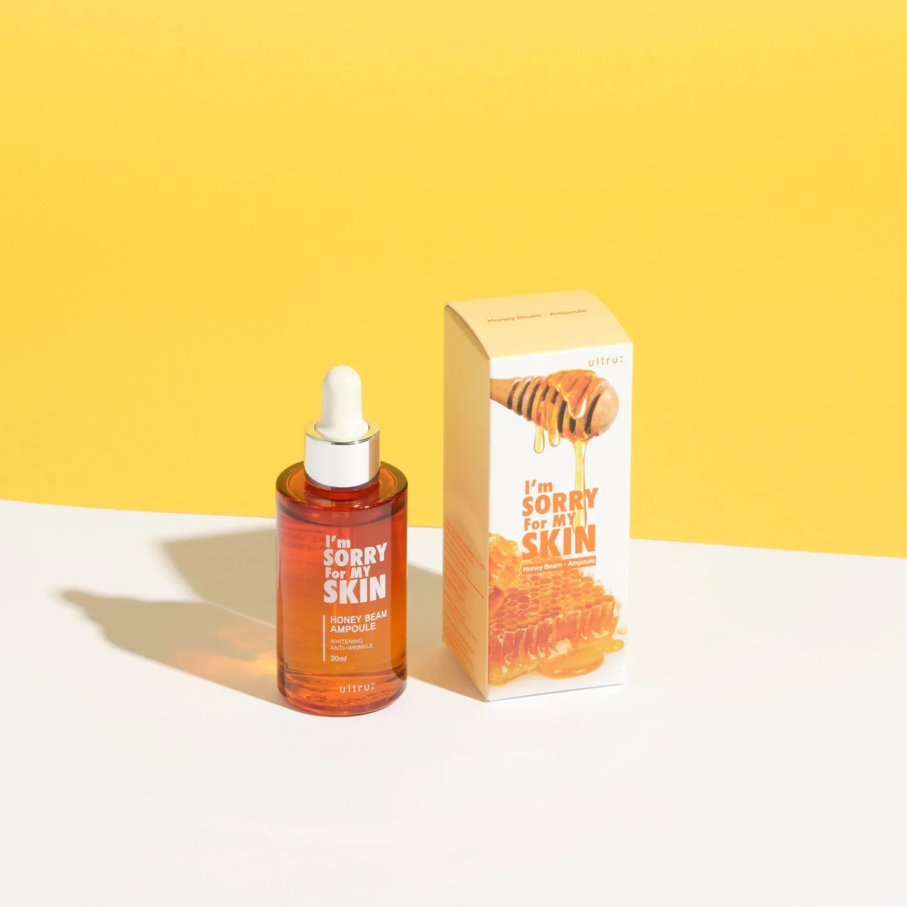 I'm Sorry For My Skin, Honey Beam Ampoule, 30ml