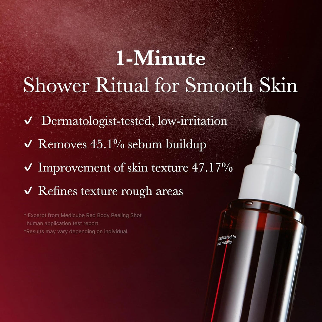 Medicube, Red Acne Body Peeling Shot, 110g