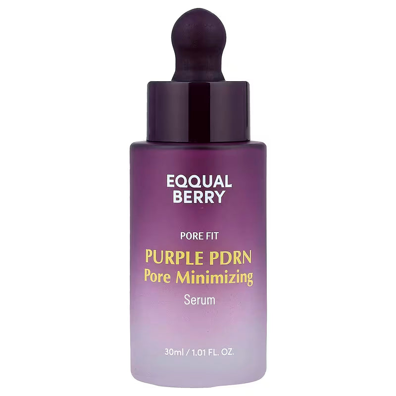 EQQUALBERRY, Purple PDRN Pore Minimizing Serum , 1.01 fl oz (30 ml)