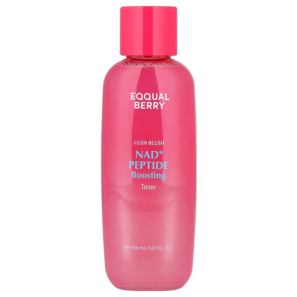 EQQUALBERRY, Nad+ Peptide Boosting Toner, 5.07 fl oz (150 ml)