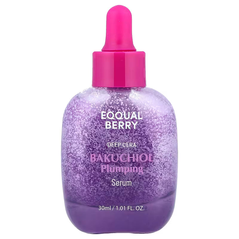 EQQUALBERRY, Bakuchiol Plumping Serum , 1.01 fl oz (30 ml)