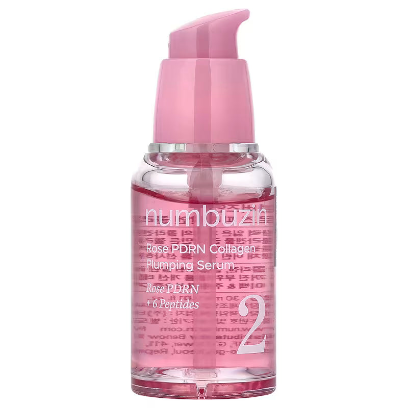 Numbuzin, No.2 Rose PDRN Collagen Plumping Serum, 1.01 fl oz (30 ml)
