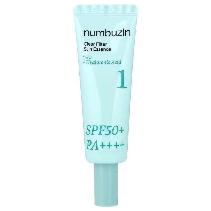 Numbuzin, No.1 Clear Filter Sun Essence, SPF 50+ PA++++, 1.69 fl oz (50 ml)