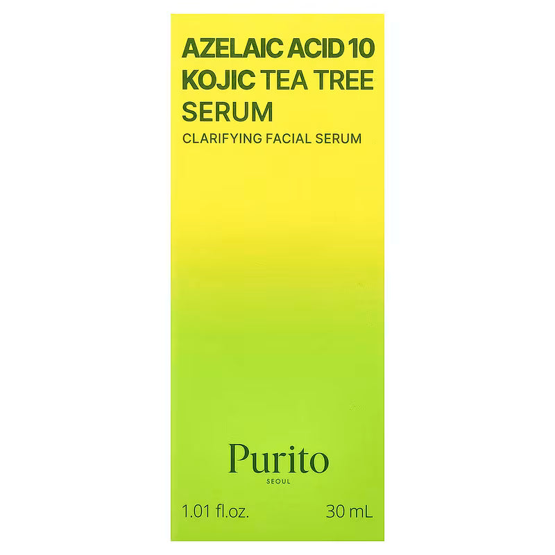 Purito, Azelaic Acid 10 Kojic Tea Tree Serum, 30ml