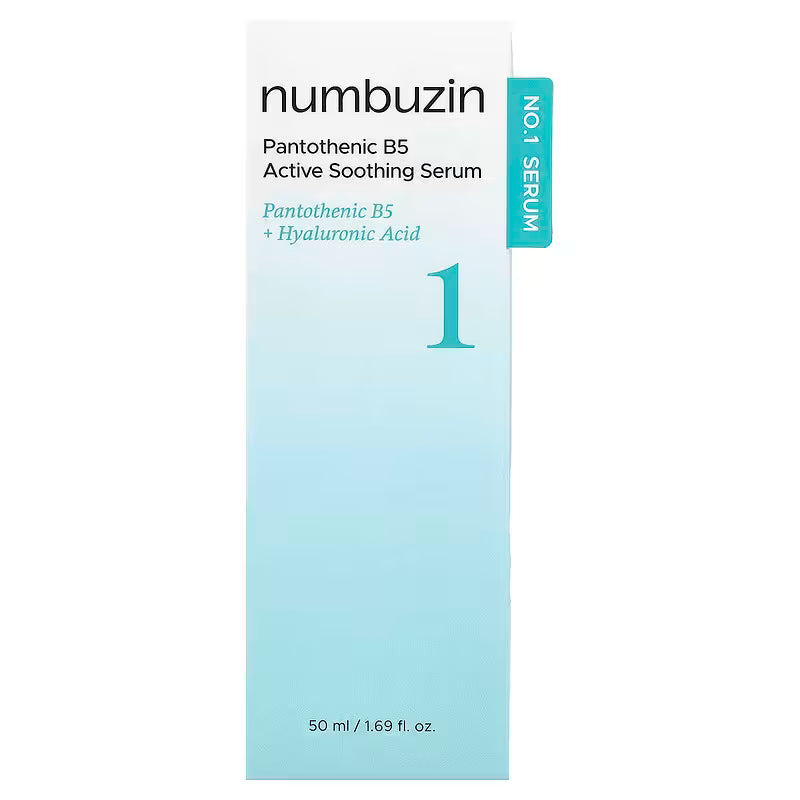 Numbuzin, No.1 Pantothenic B5 Active Soothing Serum, 1.69 fl oz (50 ml)