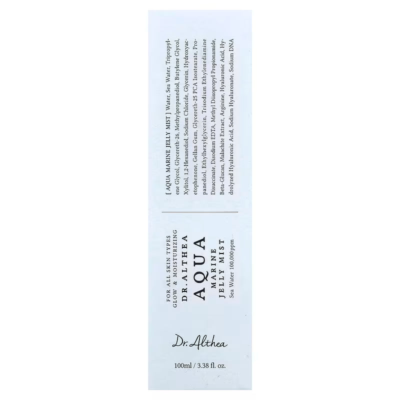 Dr. Althea, Aqua Marine Jelly Mist, 3.38 fl oz (100 ml)