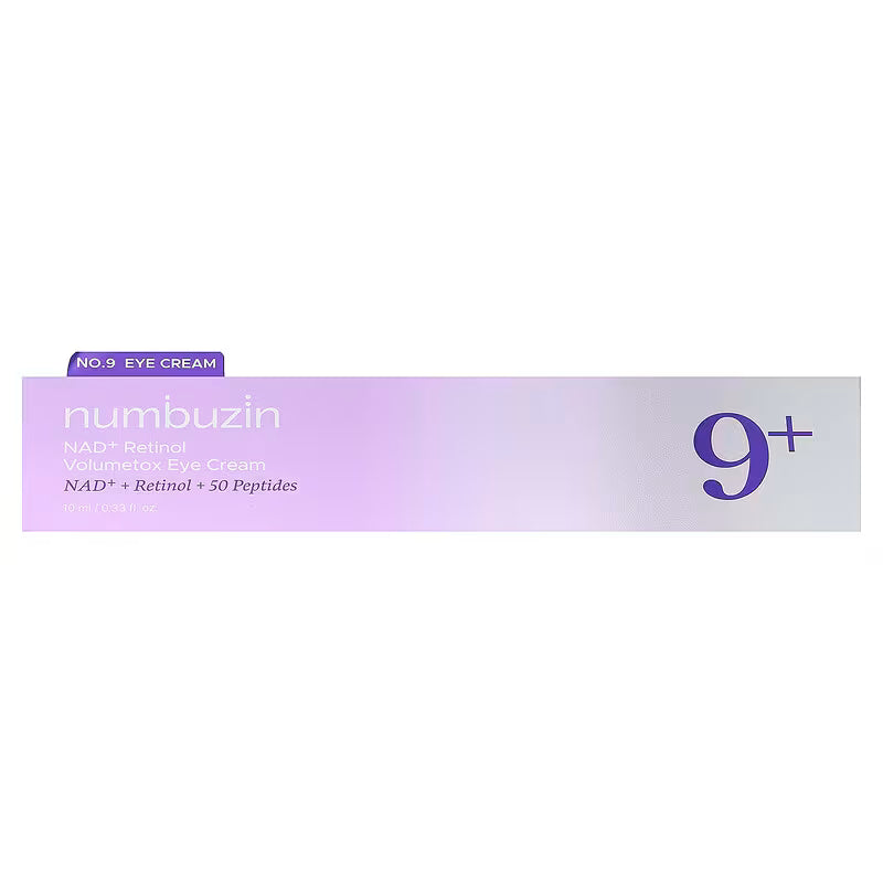 Numbuzin, No.9 NAD + Retinol Volumetox Eye Cream, 0.33 fl oz (10 ml)