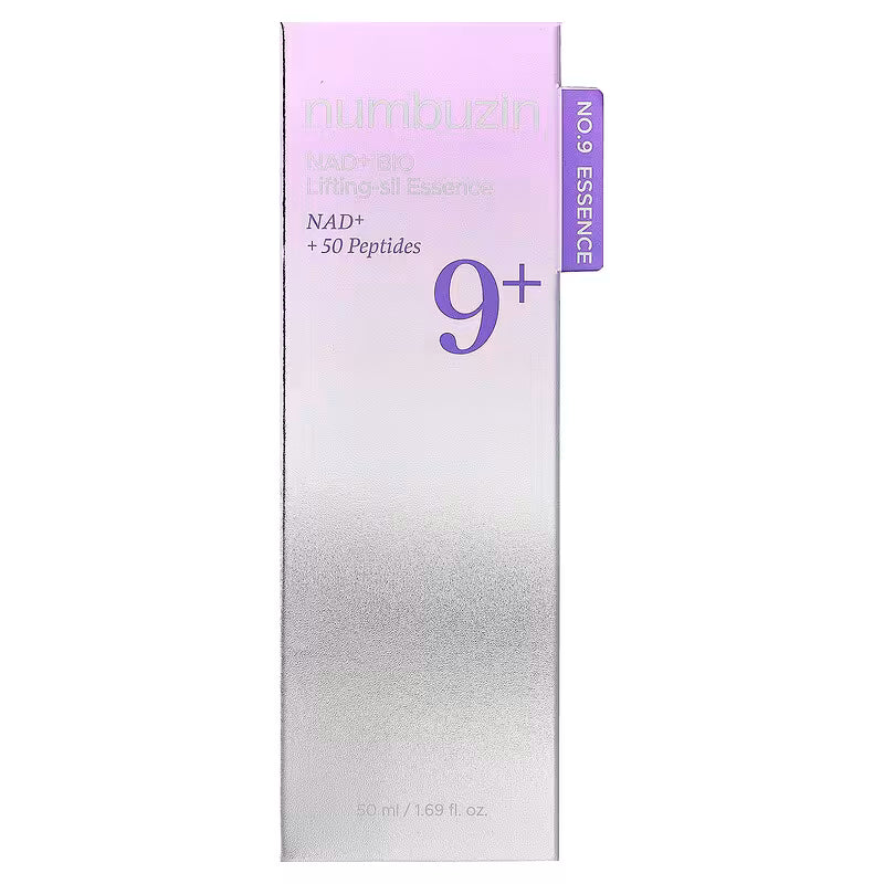 Numbuzin, No.9 NAD+ BIO Lifting-Sil Essence, 1.69 fl oz (50 ml)