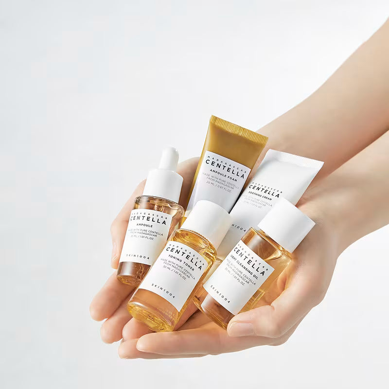 SKIN1004، مجموعة مستحضرات سفر مدغشقر سينتيلا، 5 قطع