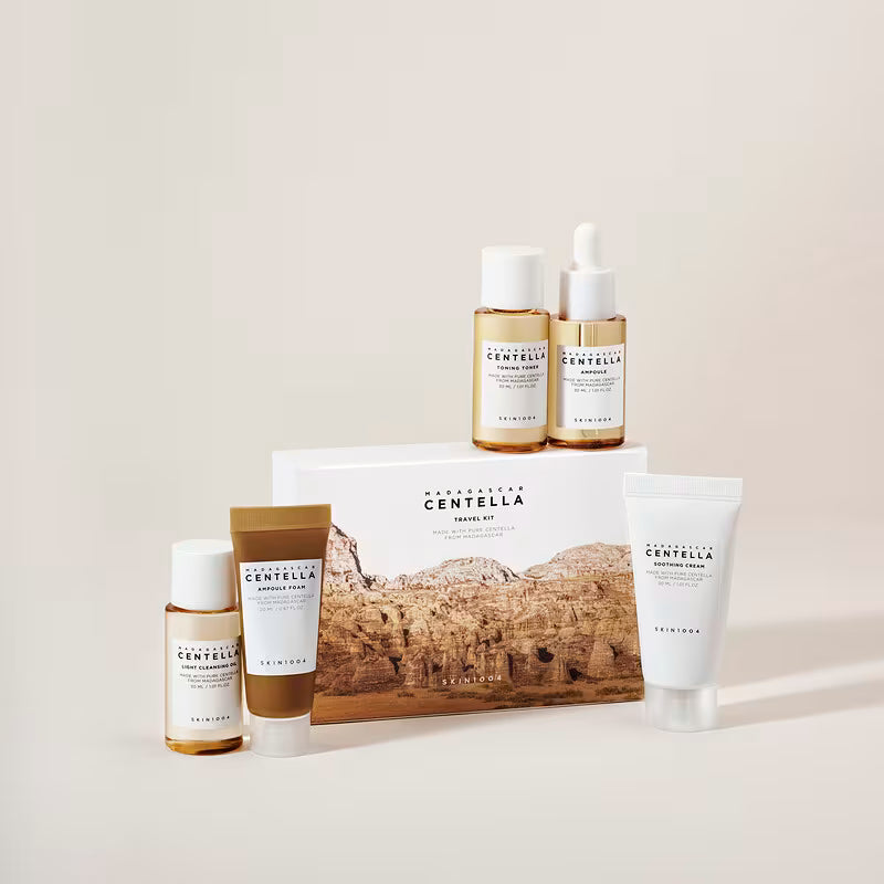 SKIN1004، مجموعة مستحضرات سفر مدغشقر سينتيلا، 5 قطع