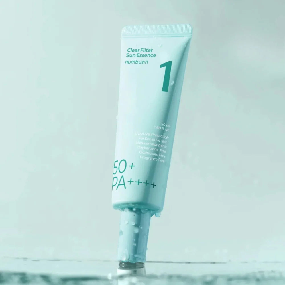 نومبوزين، خلاصة واقية من الشمس رقم 1 كلير فلتر، عامل حماية SPF 50+ PA++++، 1.69 أونصة سائلة (50 مل)