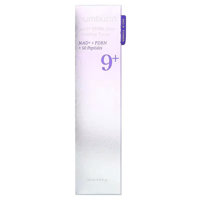 Numbuzin, No.9 NAD+ PDRN Glow Boosting Toner, 5.07 fl oz (150 ml)