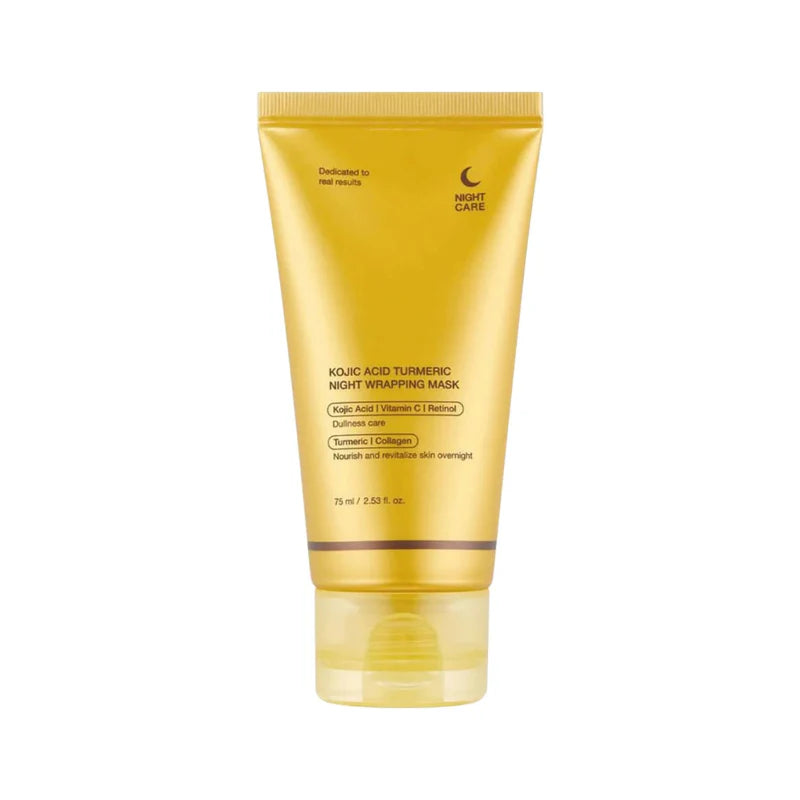 Medicube, Kojic Acid Turmeric Night Wrapping Mask, 75ml