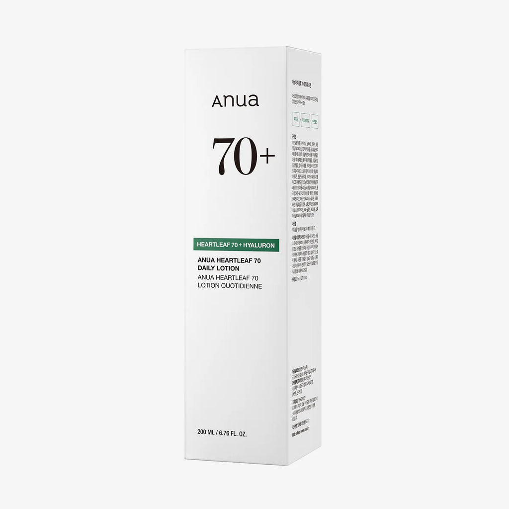 Anua, Heartleaf 70+ Hyaluron Daily Lotion, 200ml