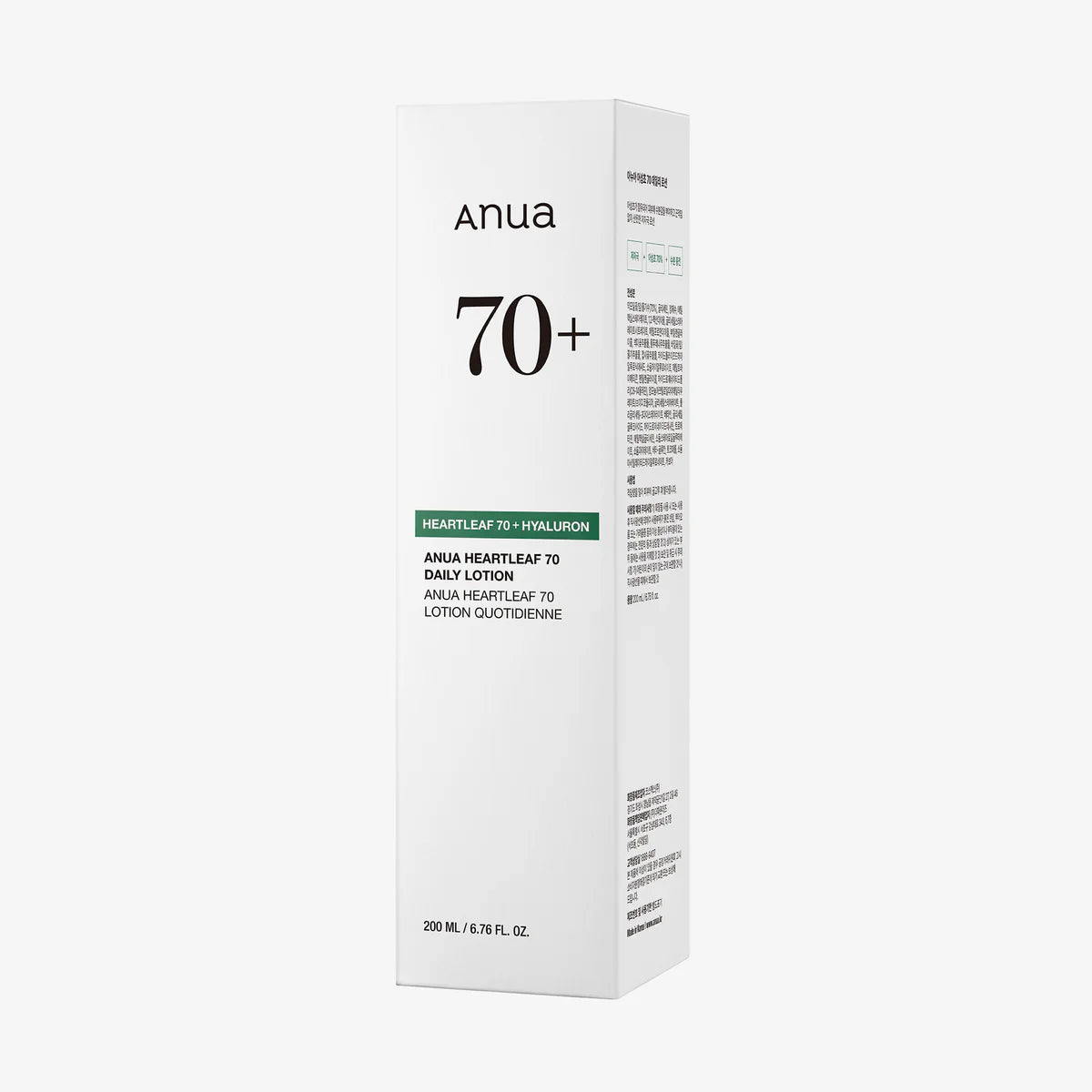 Anua, Heartleaf 70+ Hyaluron Daily Lotion, 200ml