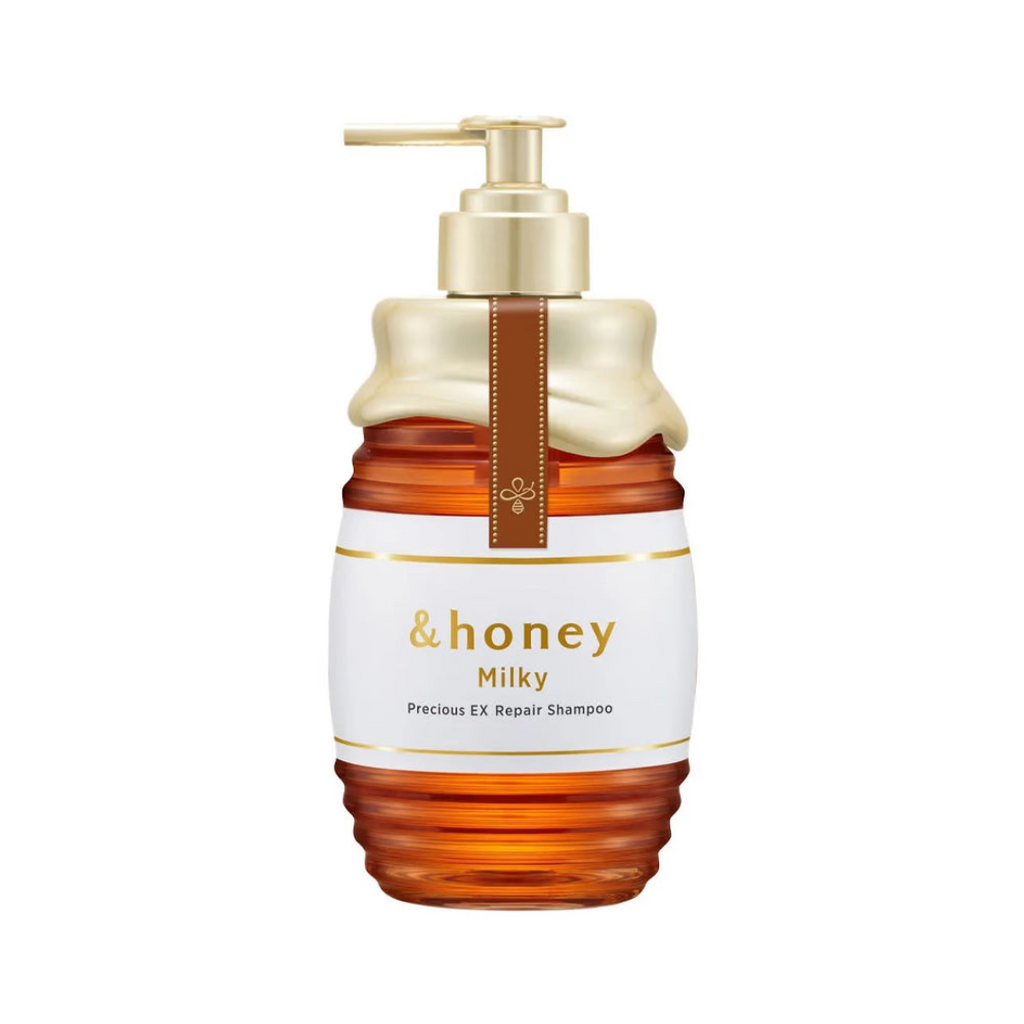&honey, شامبو ميلكي بريشيس إكس لإصلاح الشعر، 500 مل
