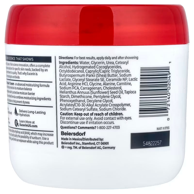 Eucerin, Advanced Repair Cream, 454g
