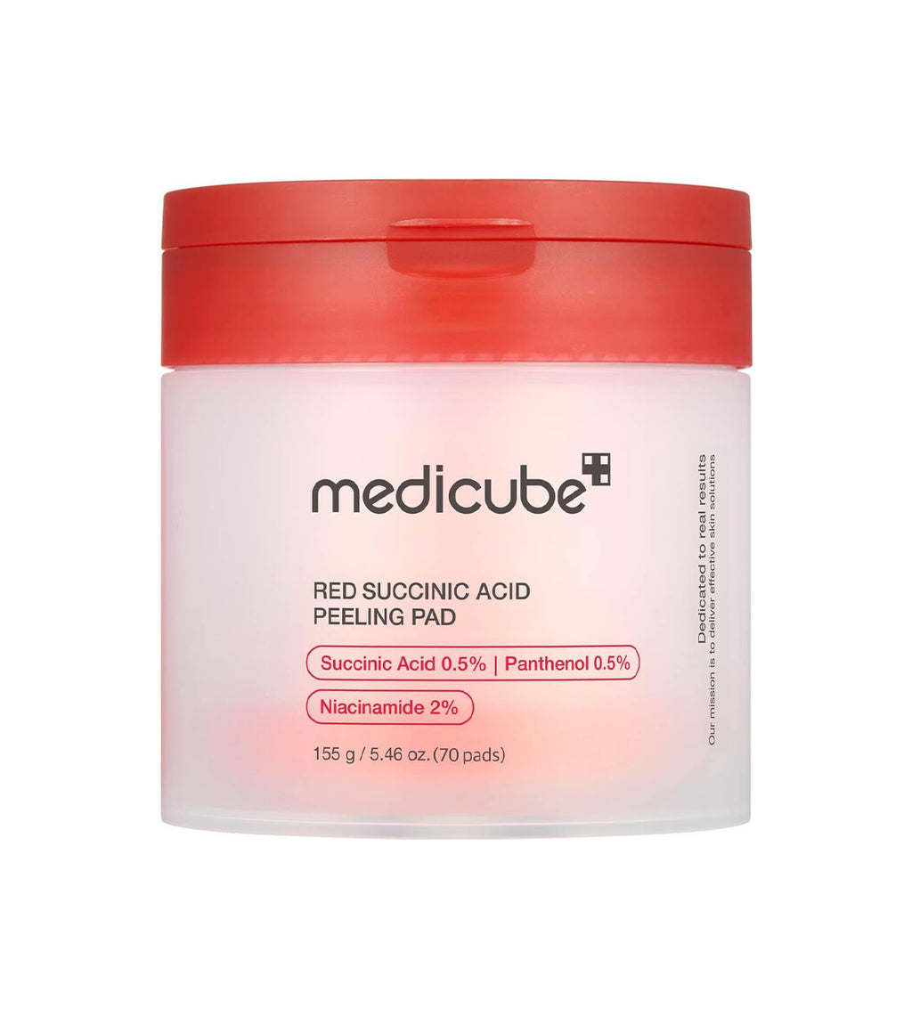 Medicube, Red Succinic Acid Peeling Pad, 70 Pads