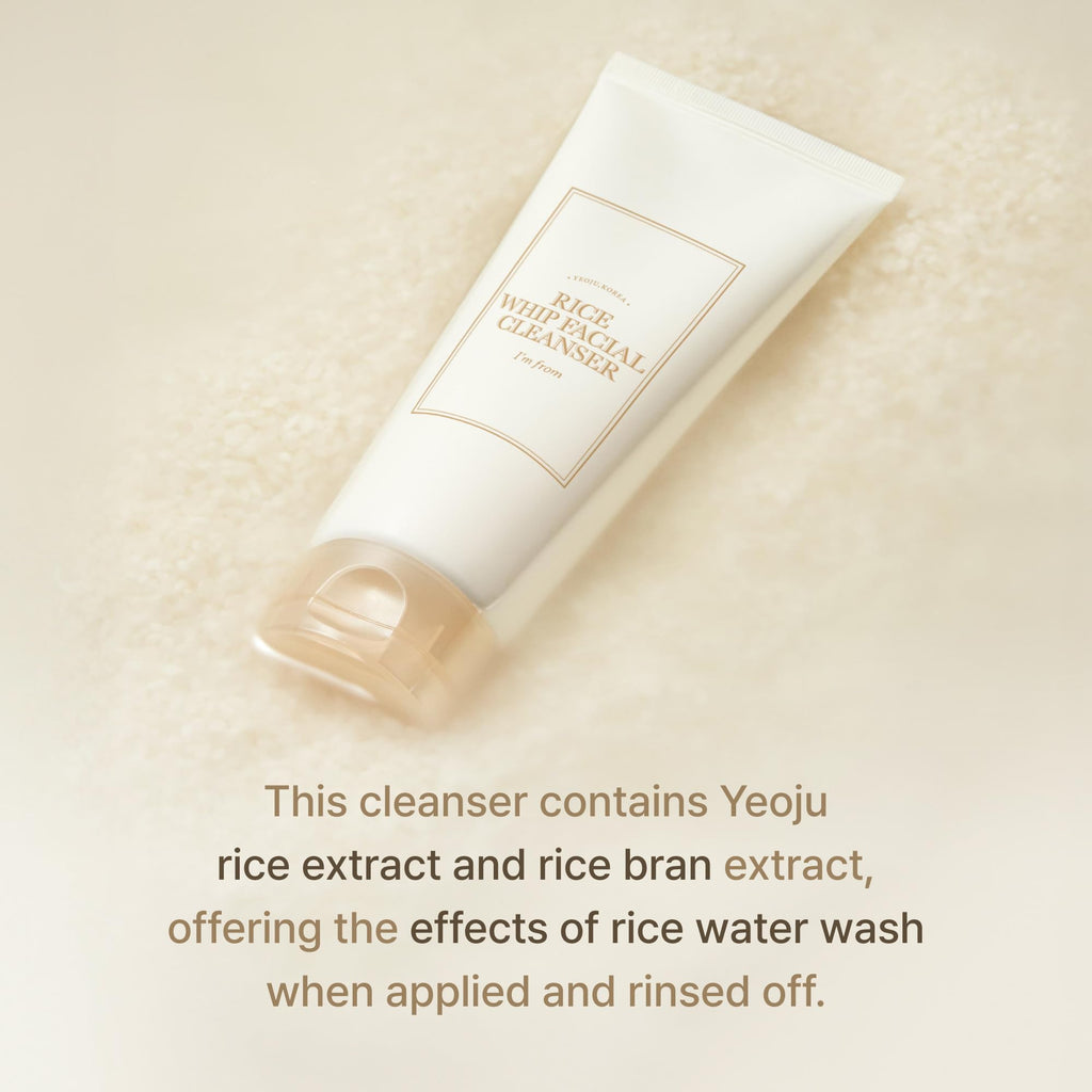 I'm From, Rice Whip Facial Cleanser, 150ml