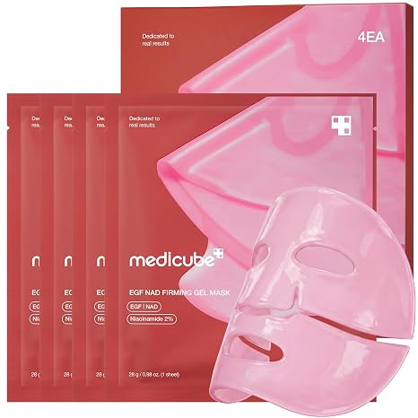 Medicube, EGF NAD Firming Gel Mask, 28g x 4ea