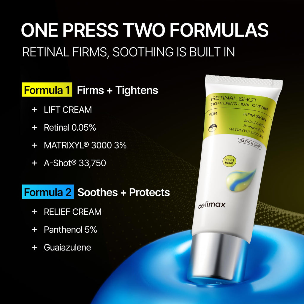 Celimax, The Vita A Retinal Shot Tightening Dual Cream, 50ml