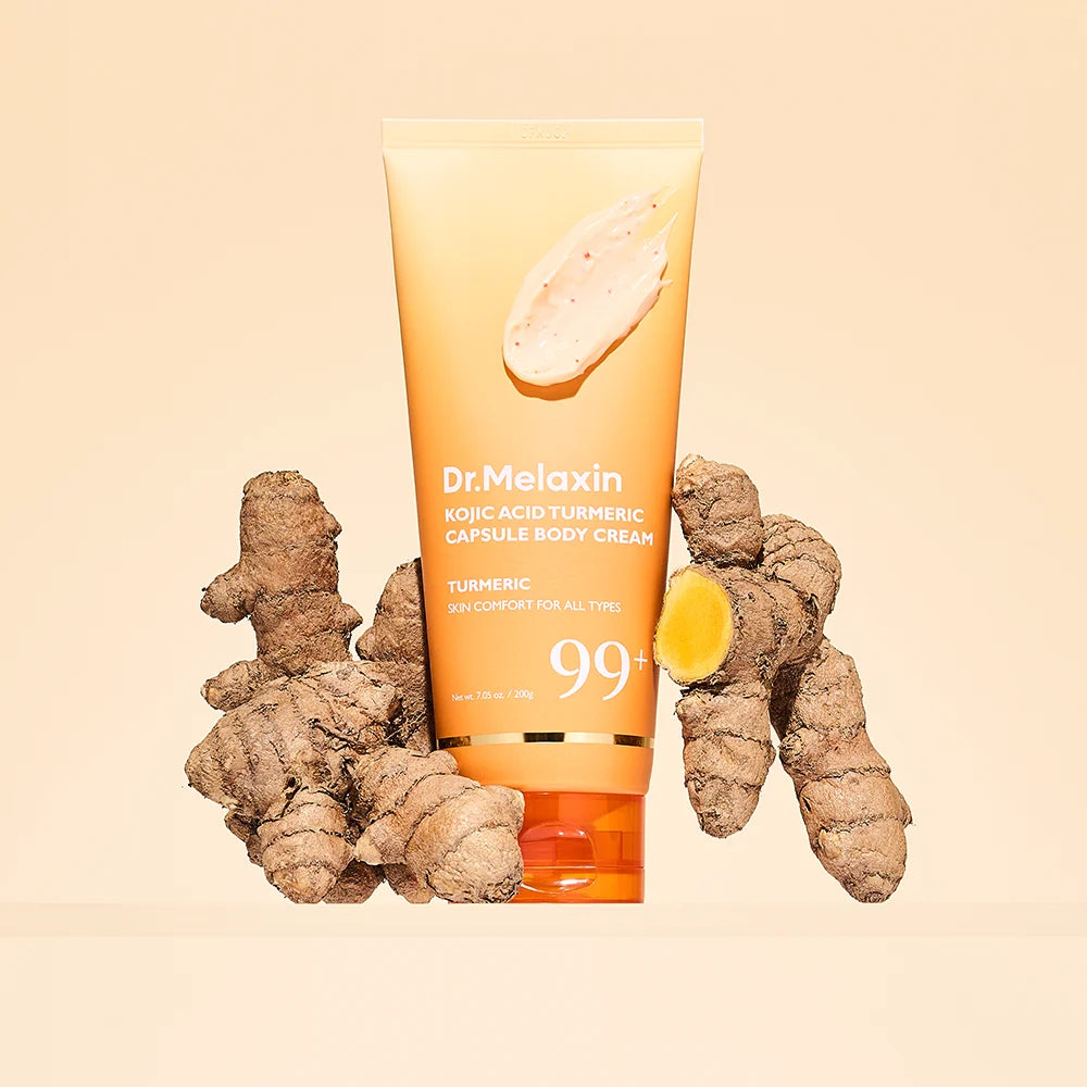Dr.Melaxin, Kojic Acid Turmeric Body Cream, 200g