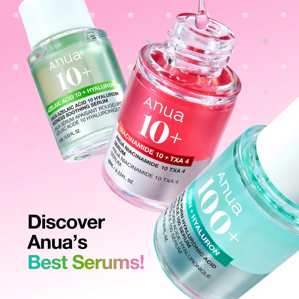 Anua, Mini Serum Set, 10ml x 3ea