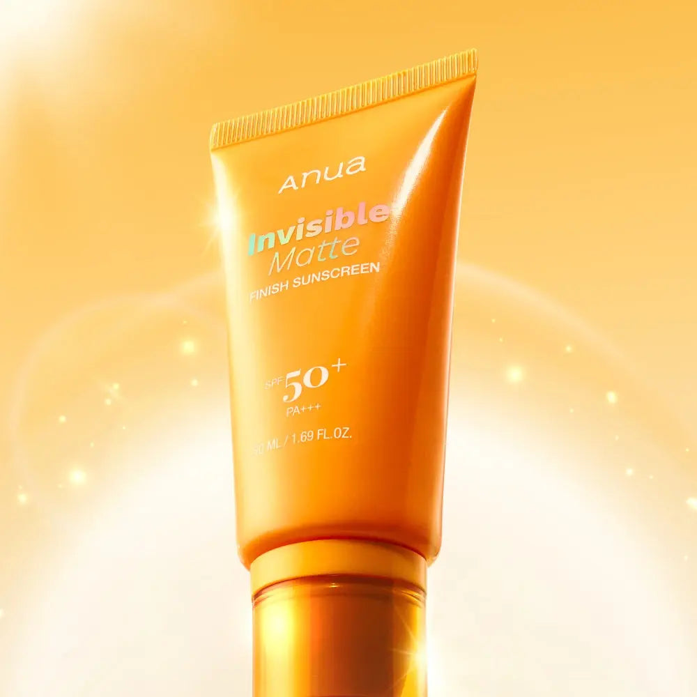 Anua, Invisible Matte Finish Sunscreen, SPF50+, 50ml