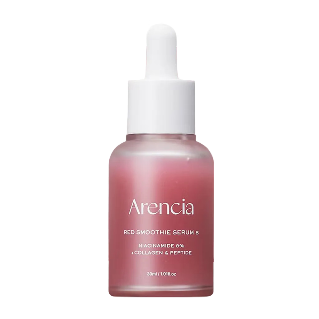 Arencia Red Smoothie Serum 8 on a white background