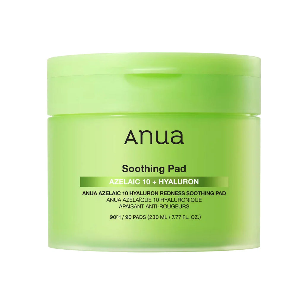 Anua, Azelaic 10 Hyaluron Redness Soothing Pad, 90 Pads