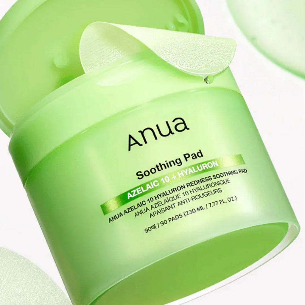 Anua, Azelaic 10 Hyaluron Redness Soothing Pad, 90 Pads