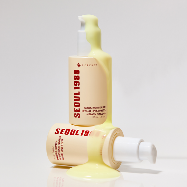 K-SECRET, Seoul 1988 Cream Glow Serum, Retinal Liposome 2%+Black Ginseng, 30ml