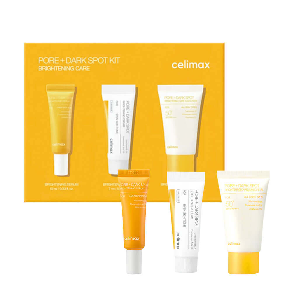 Celimax, Pore + Dark Spot Kit, 10ml+7ml+10ml