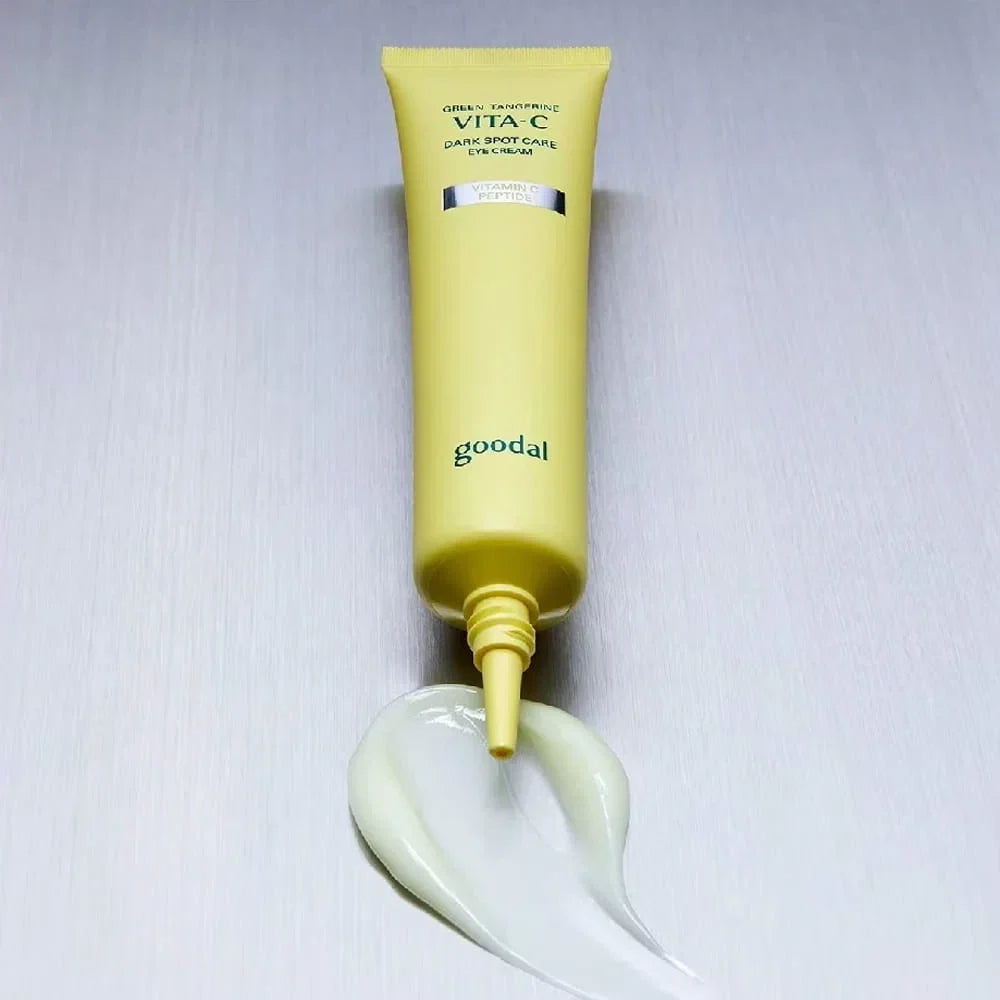 goodal VITA-C Dark Spot Care Eye Cream  on a light gray background