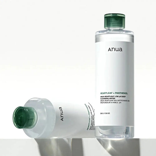 Anua، ماء تنظيف عميق بـ Heartleaf ودرجة حموضة منخفضة، 500 جرام