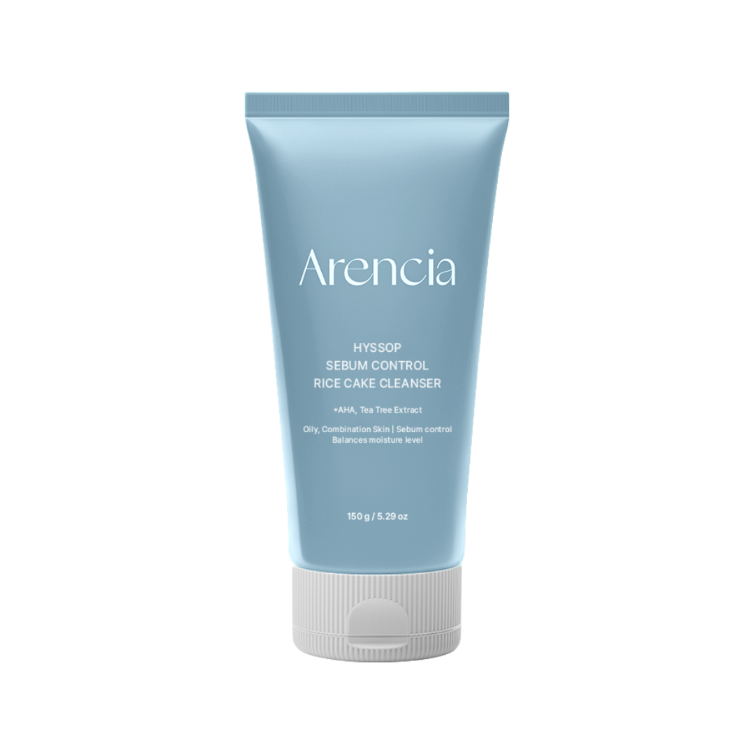 Arencia, Hyssop Sebum Control Rice Cake Cleanser, 150g