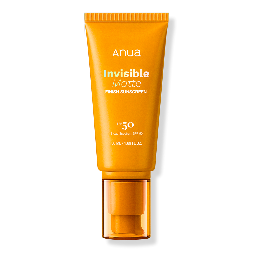 Anua, Invisible Matte Finish Sunscreen, SPF50+, 50ml
