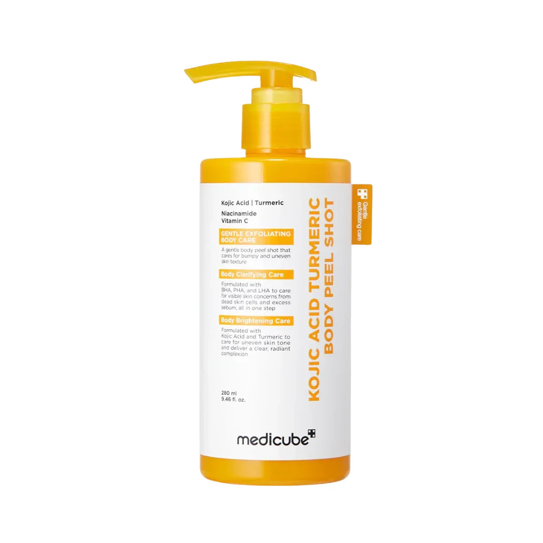 Medicube, Kojic Acid Turmeric Body Peel Shot, 280ml