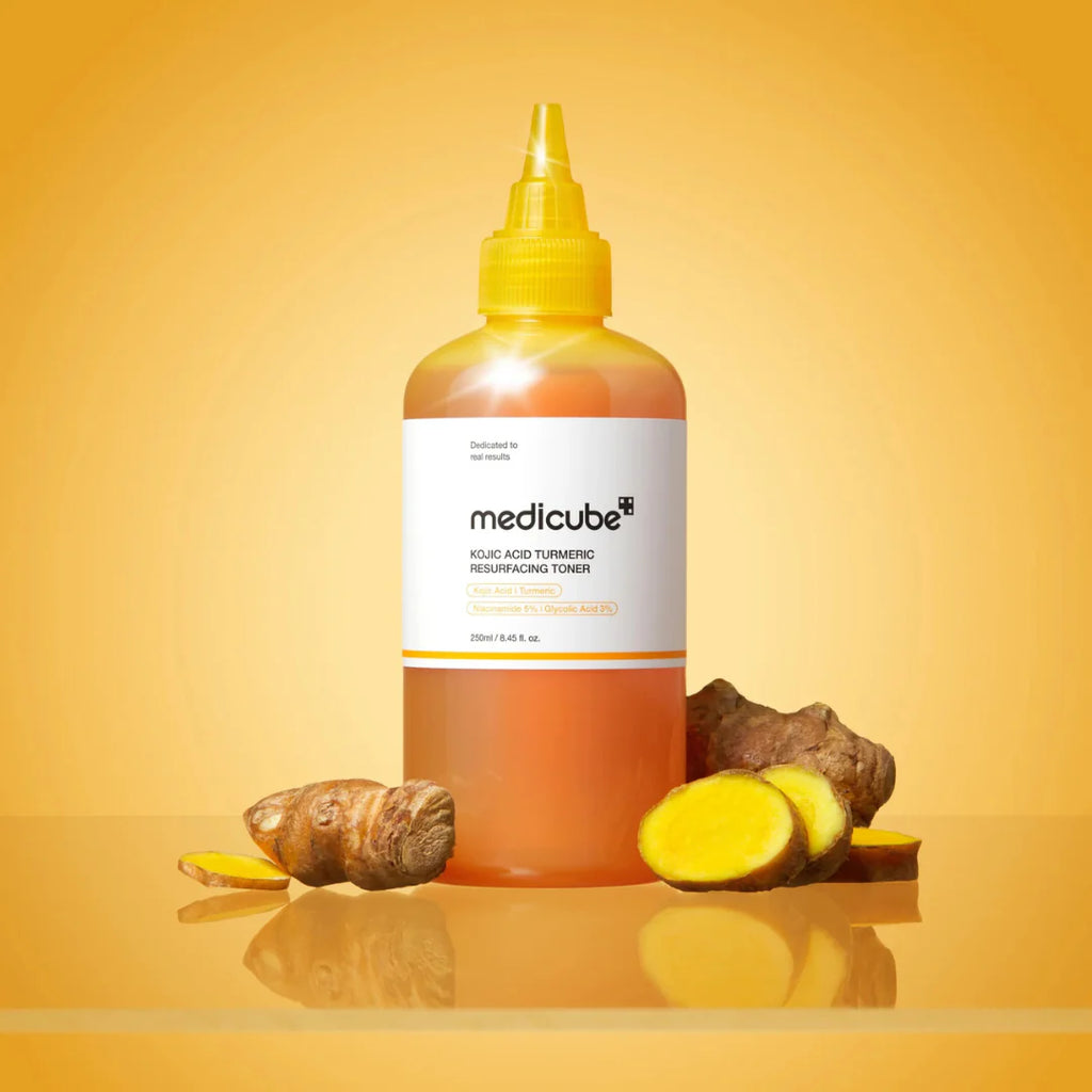 Medicube, Kojic Acid Turmeric Resurfacing Toner, 250ml