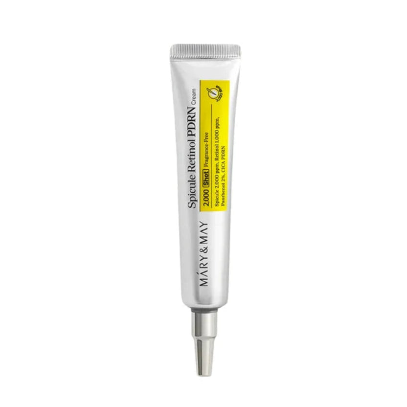 Mary&May Spicule Retinol PDRN Cream on a white background