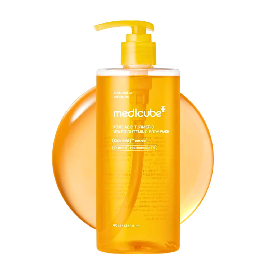 Medicube, Kojic Acid Turmeric Vita Brightening Body Wash, 400ml