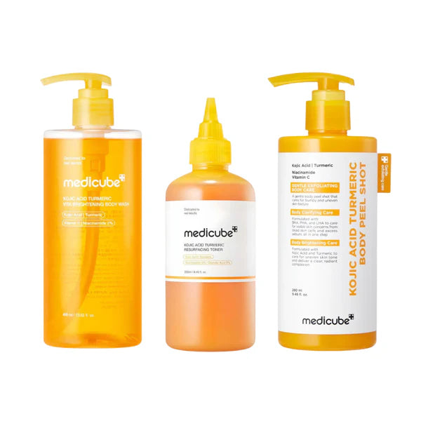Medicube, Kojic Acid Turmeric, Body Brightening Set
