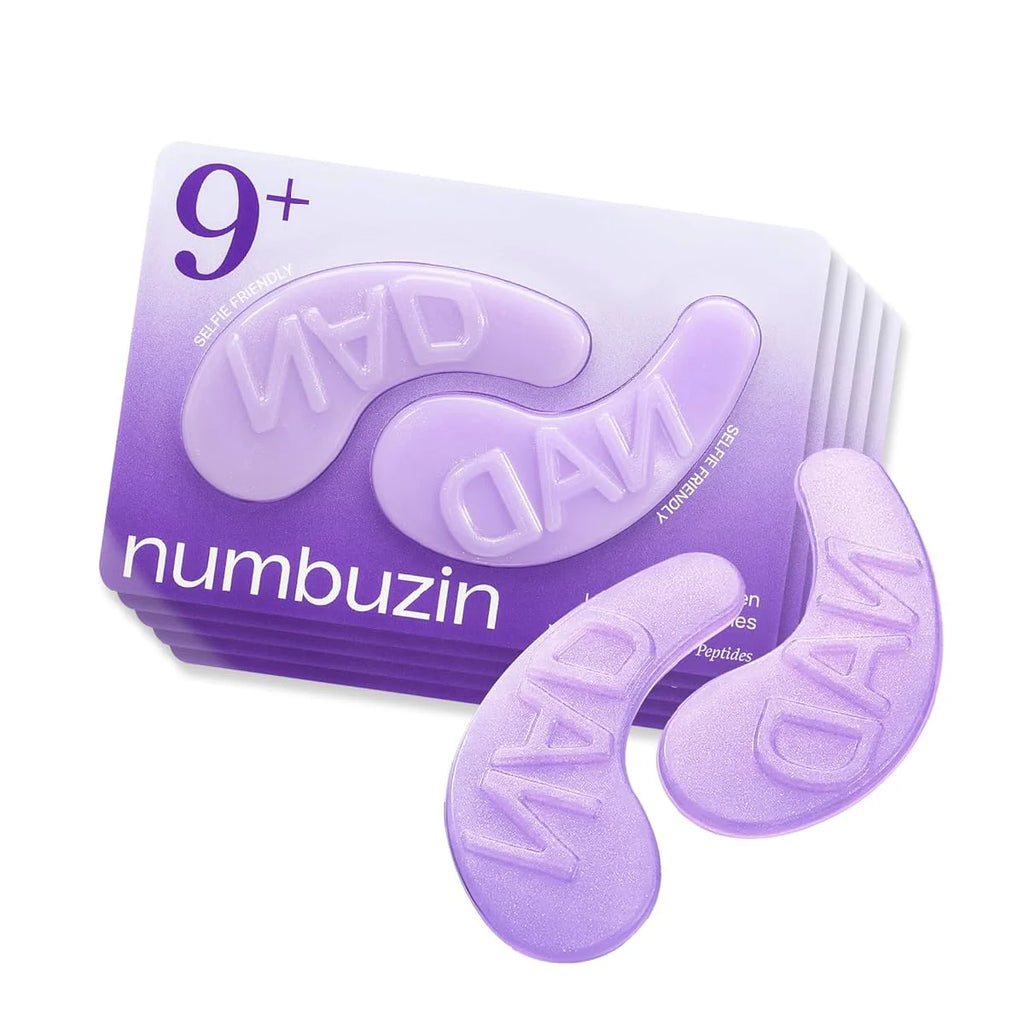 Numbuzin، لاصقات الكولاجين تحت العينين مع NAD+ رقم 9، 5 أزواج
