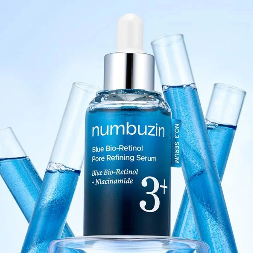 Numbuzin, No.3 Blue Bio-Retinol Pore Refining Serum, 30 ml
