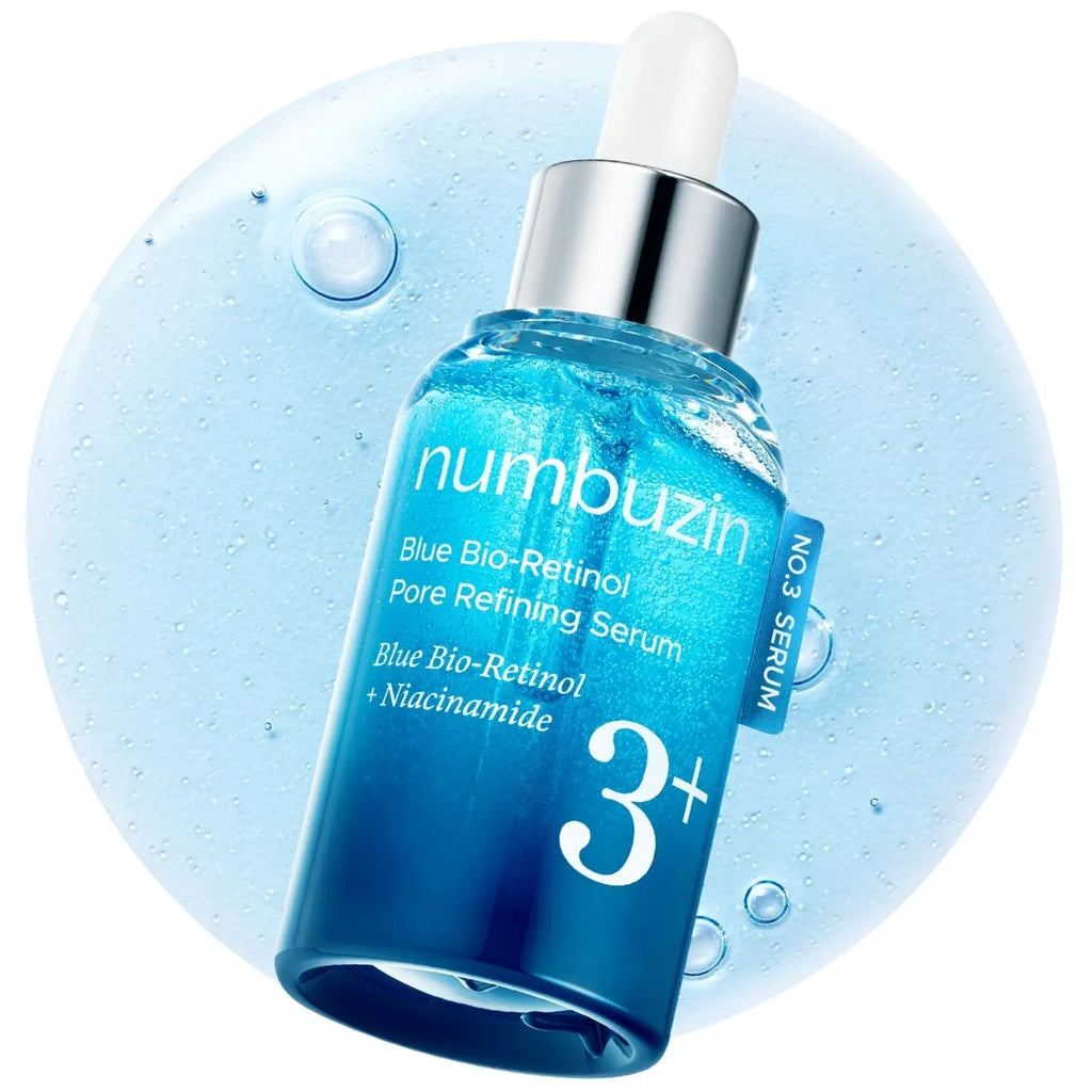 Numbuzin, No.3 Blue Bio-Retinol Pore Refining Serum, 30 ml