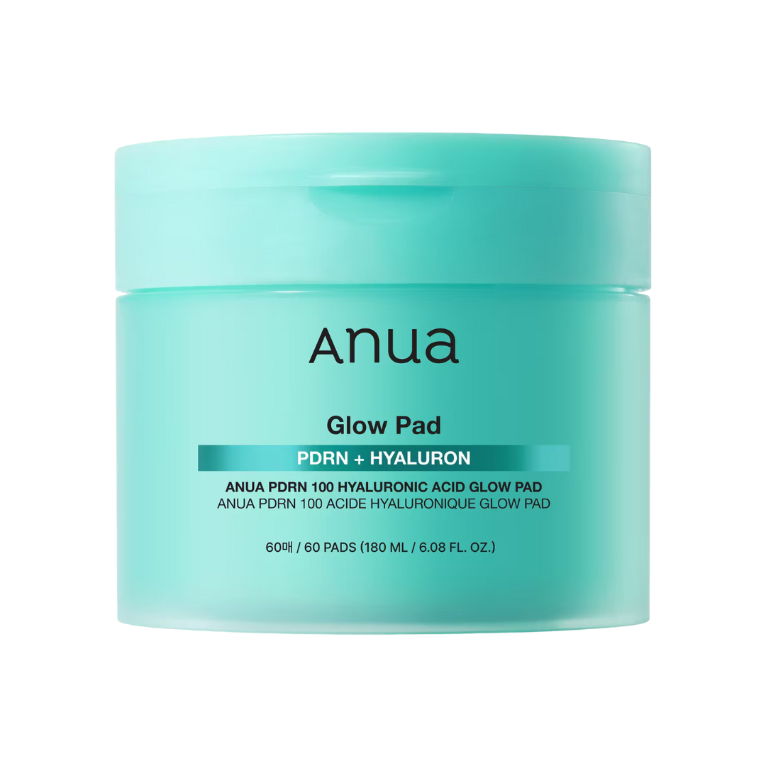 Anua, PDRN 100 Hyaluronic Acid Glow Pad, 60 Pads