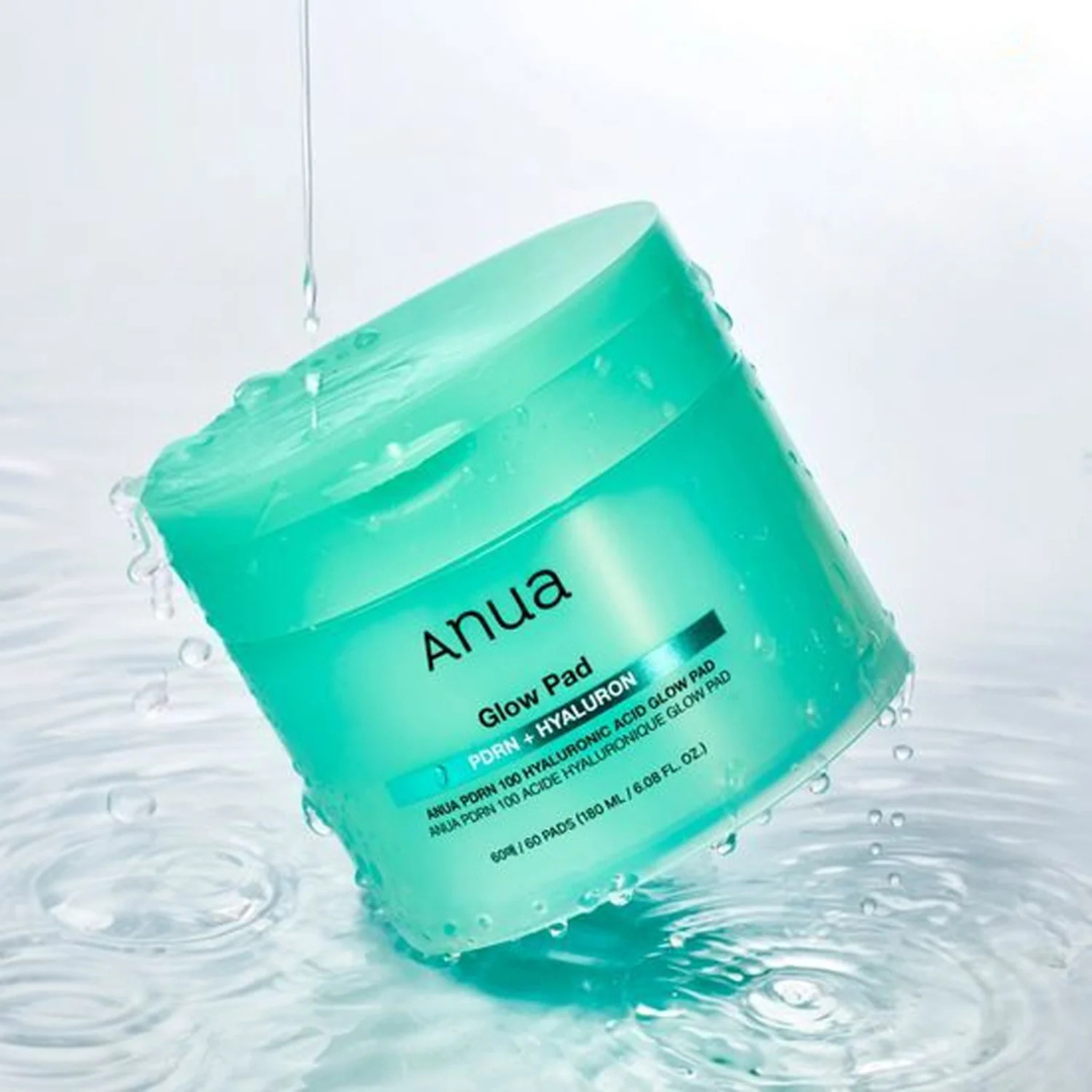 Anua, PDRN 100 Hyaluronic Acid Glow Pad, 60 Pads